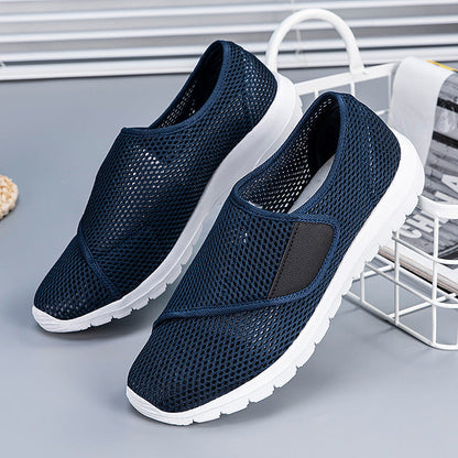 Damen Sportschuh Atmungsaktives Mesh Bequem Slip-On Sneaker