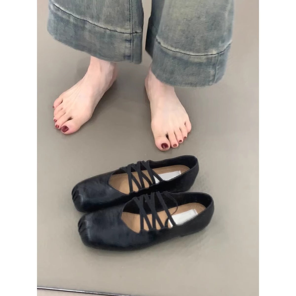 Damen Laufschuhe Bequem Schnürsystem Flexibel