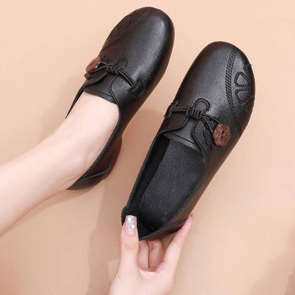 Damen Ballerinas Komfortabel Knotendesign