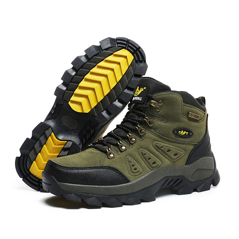 Herren Wanderschuhe Wasserdicht Atmungsaktiv Trekkingstiefel
