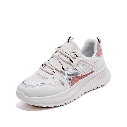 Damen Sneaker Atmungsaktives Mesh Stoßdämpfend