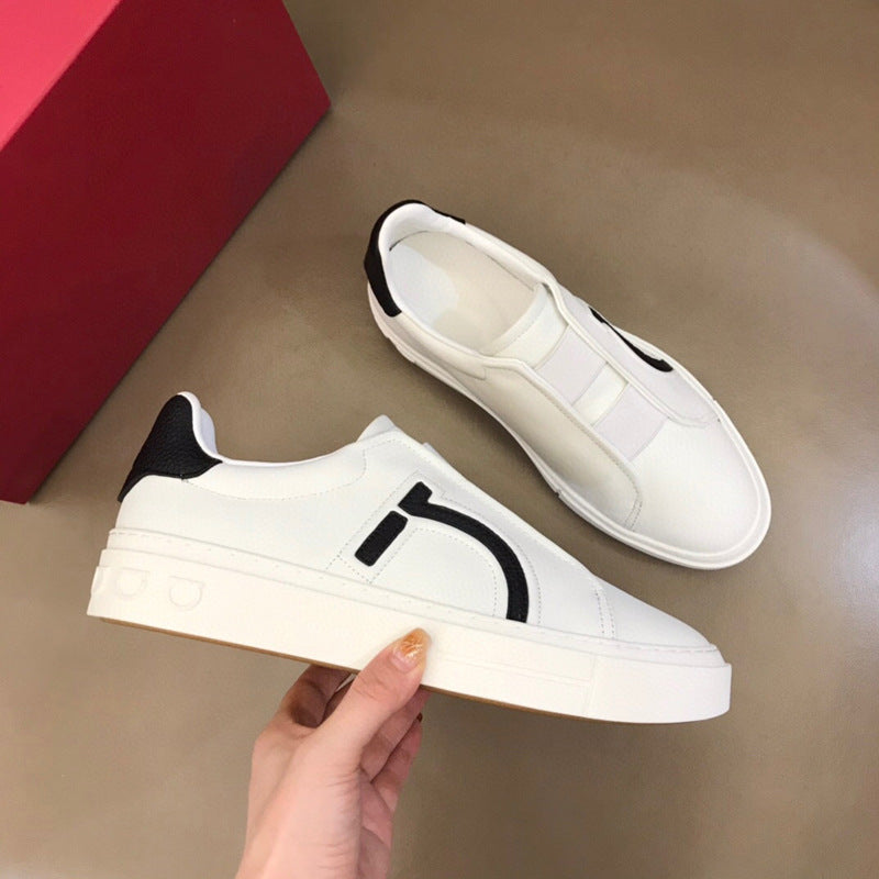 Damen Sneaker Elastisch Slip On Schuhe