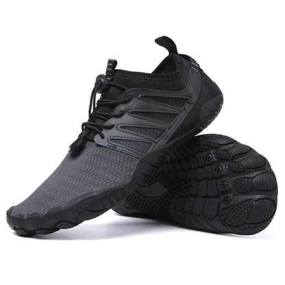 Damen Wasserschuhe Elastisch Rutschfest