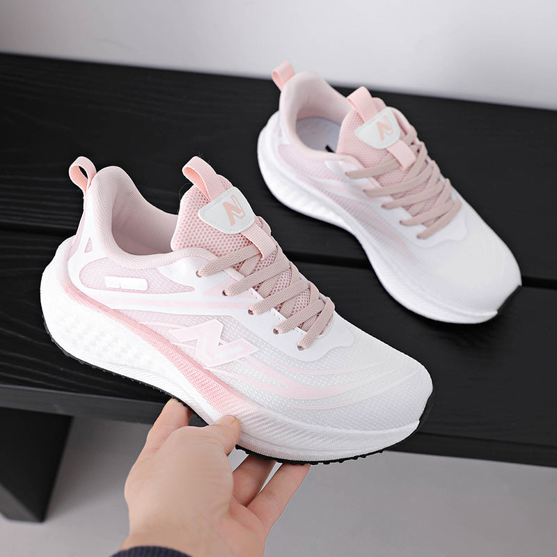 Damen Laufschuhe Atmungsaktives Mesh Leicht Gepolstert