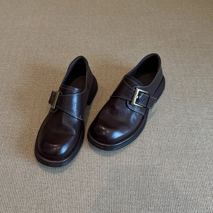 Damen Slipper mit Schnalle Warm Elegant