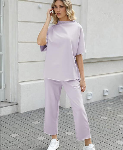 Damen Lounge Set aus Baumwolle Gemütlich