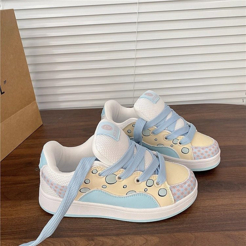 Damen Sneaker Bequem Sportlich Verspielt