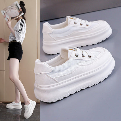 Damen Sneaker Chunky Atmungsaktiv Bequem Weite Passform - Norvielle