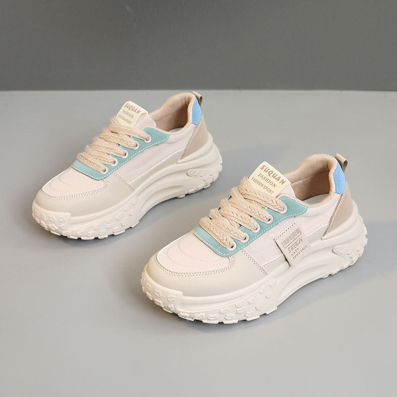 Damen Sneaker Chunky Bequem Komfortschuhe