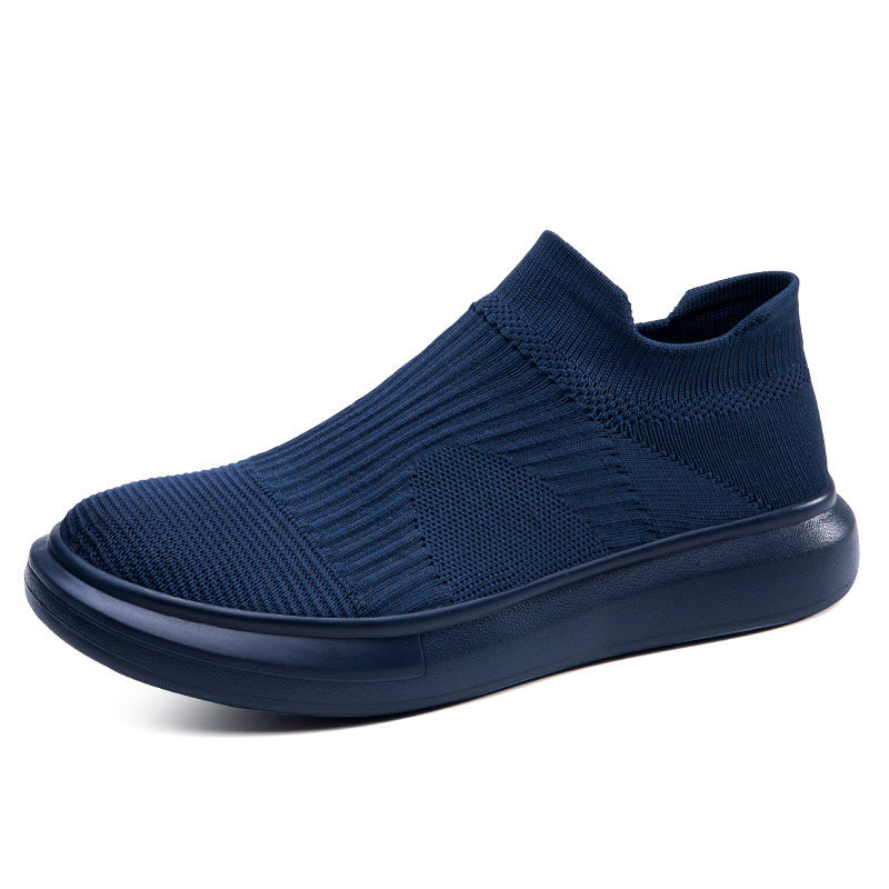 Damen Strick-Sneaker Hoch Flexibel Modisch