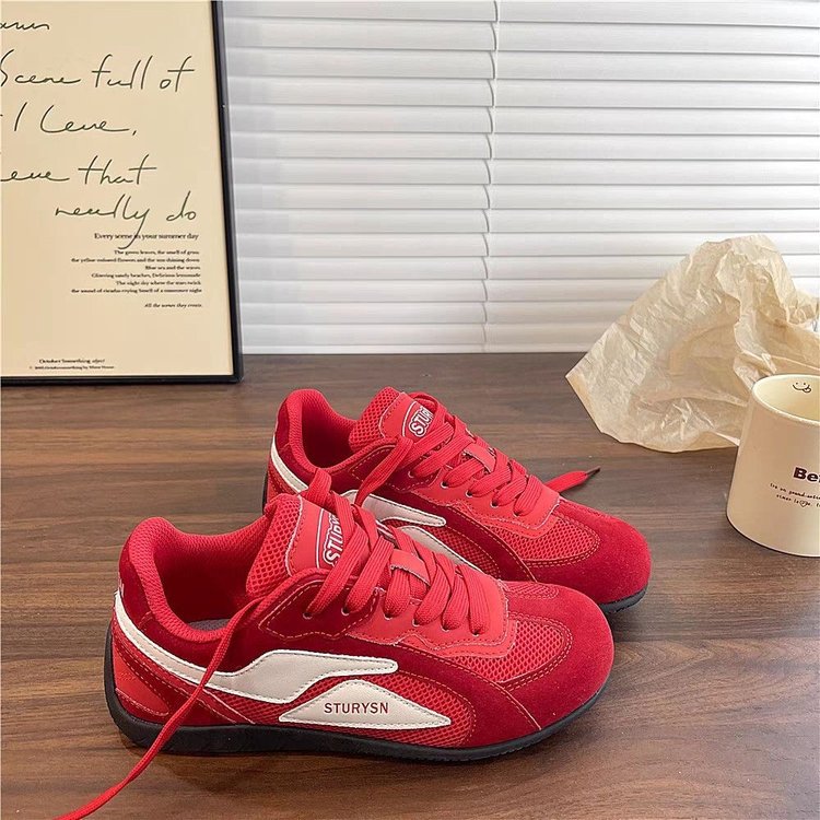 Damen Sneaker Atmungsaktives Material Gepolstert - Norvielle