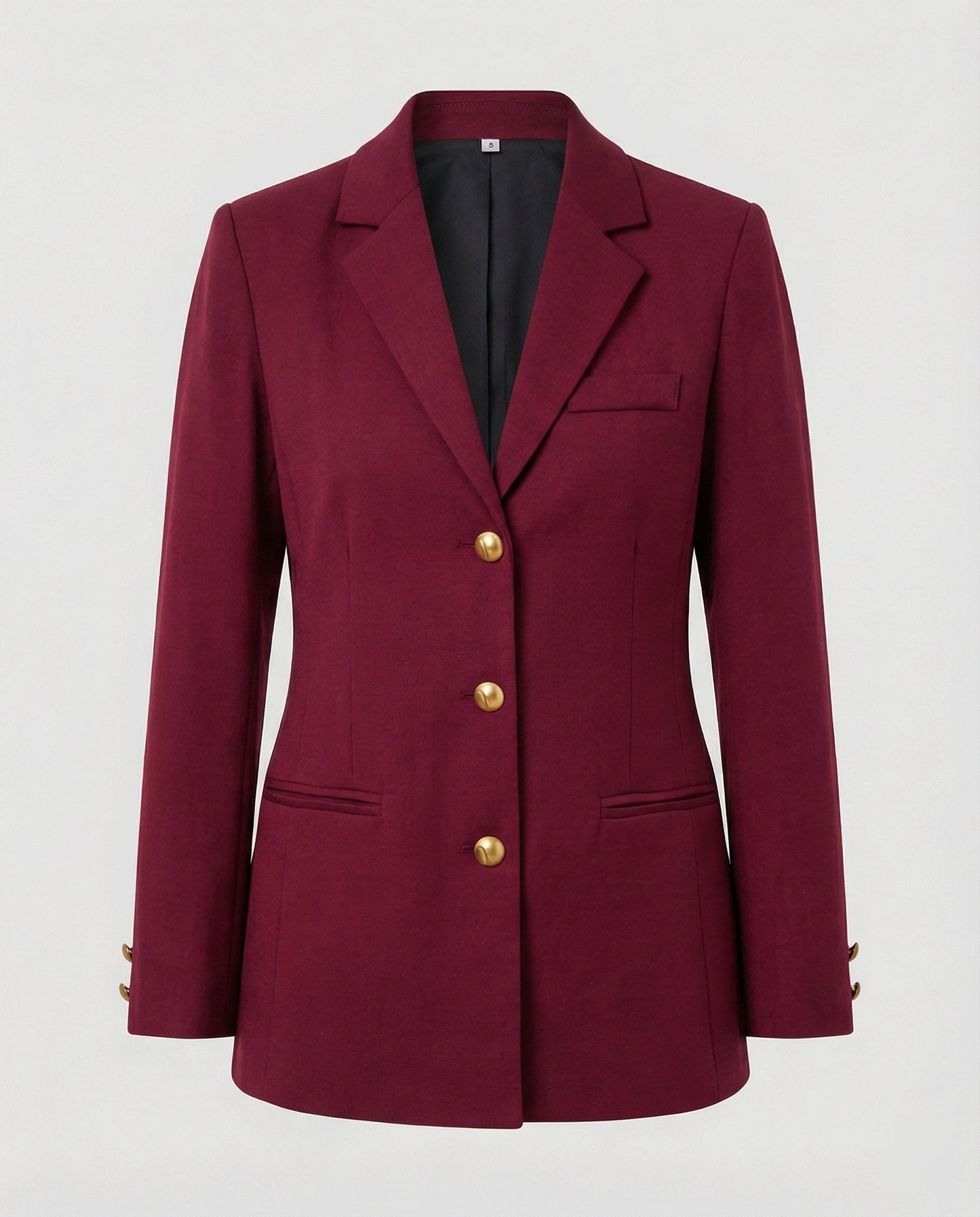 Damen Blazerjacke Golden Knöpfe Modern