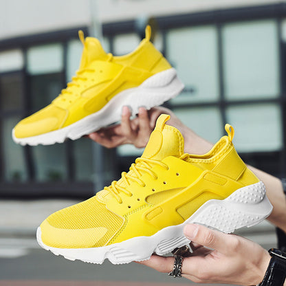 Damen Sneaker Atmungsaktives Netz Leichtlaufsohle