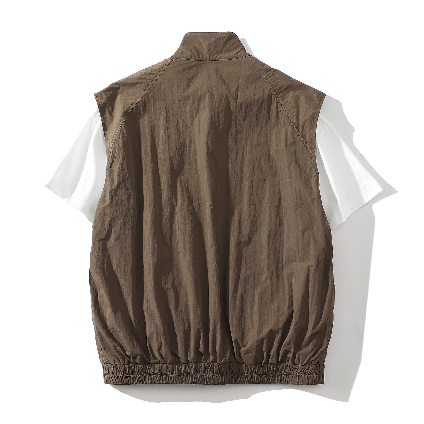 Herren Ärmellose Jacke Sportlich Trendy