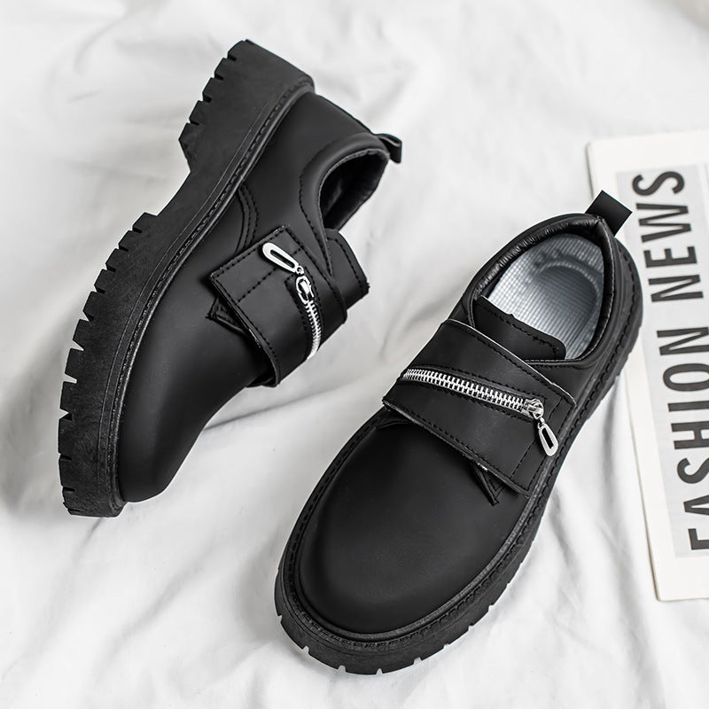 Damen Halbschuhe Robust Mit Reißverschluss
