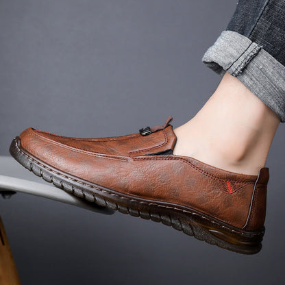Damen Leder Slipper Elegante Bequem