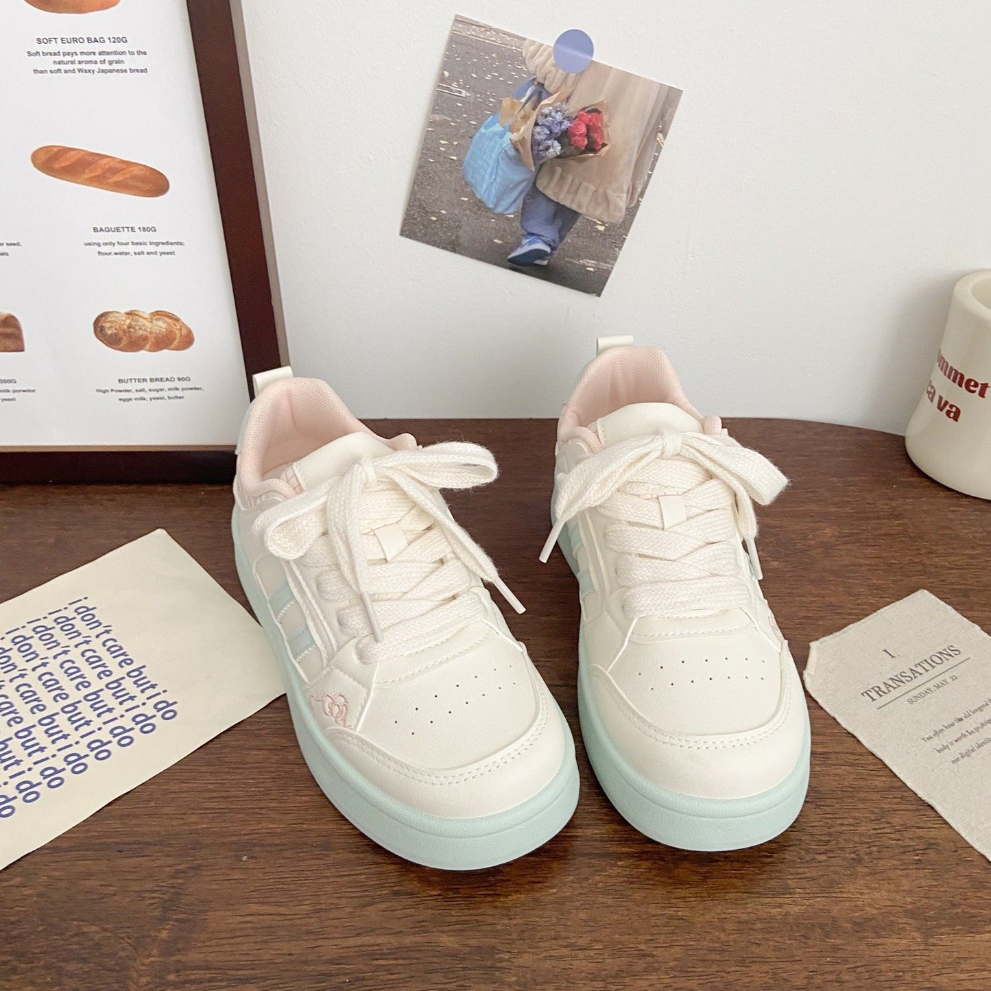 Damen Sneaker Weich Bequem Süßes Motiv