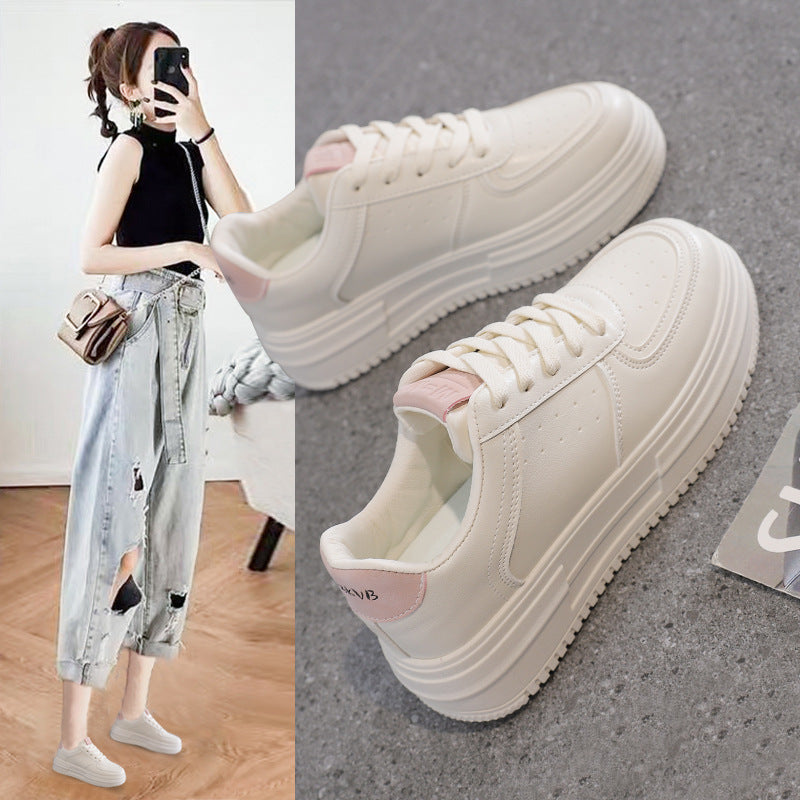 Damen Plateau Sneaker Komfortabel