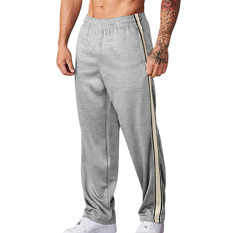 Herren Trainingshose Bequem Mit Kontraststreifen
