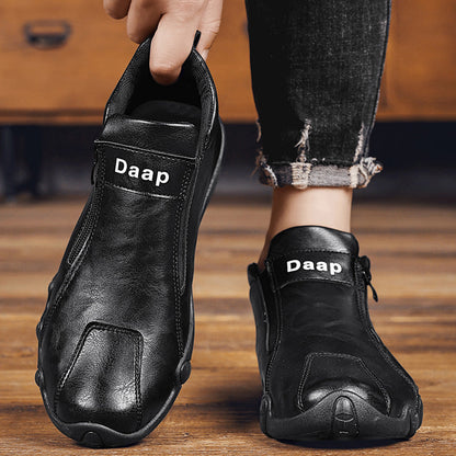 Damen Sneaker Modisch Reißverschluss