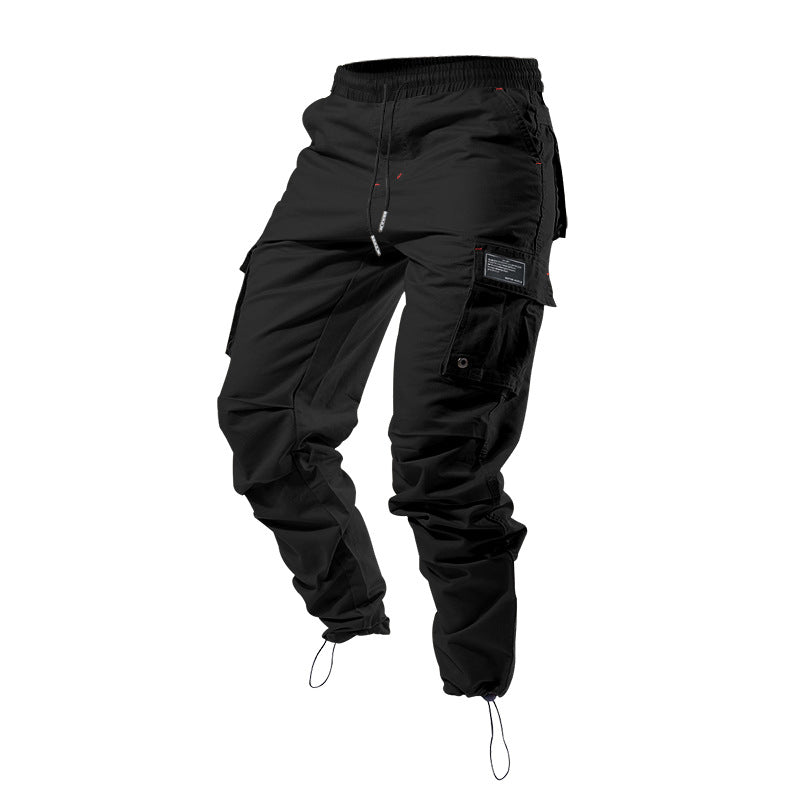 Herren Cargo Jogginghose Sportlich Mit Vielen Taschen