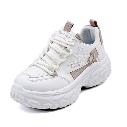 Damen Laufschuhe Bequem Dicksohlige SportSchuhe