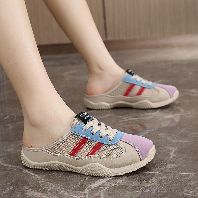 Damen Slipper Atmungsaktiv Rutschfest Bequem