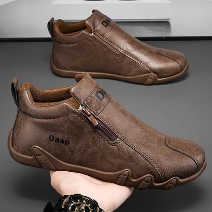 Damen Sneaker Modisch Reißverschluss