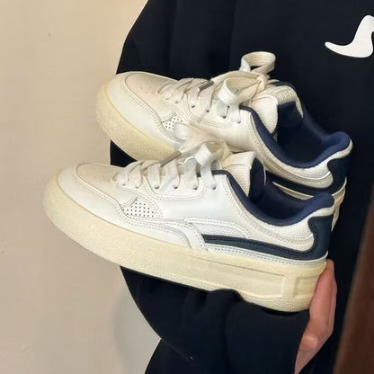 Damen Sneaker Sportlich Dicksohlige Atmungsaktiv - BerlinGlamour