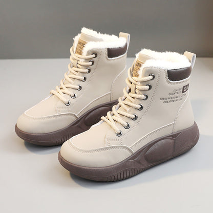 Damen Sneaker Gefüttert Warm Rutschfest Winter Schuhe