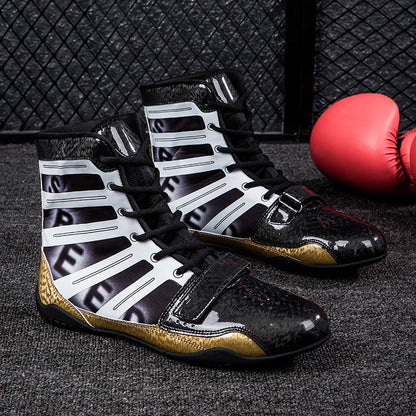Damen Boxschuhe Knöchelschutz Rutschfest