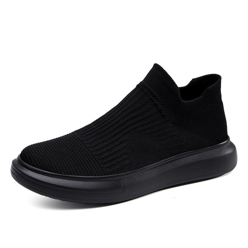 Damen Strick-Sneaker Hoch Flexibel Modisch