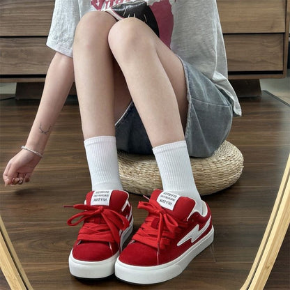 Damen Sneaker Sportlich Weich Laufsohle Elegant