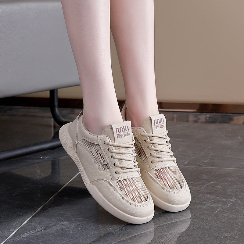 Damen Laufschuhe Atmungsaktives Mesh Leicht Rutschfest