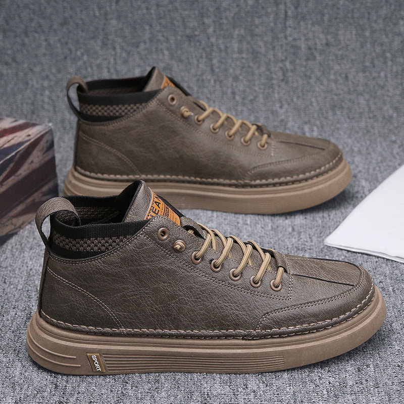 Damen Hoch Sneaker Bequem Sportlich Freizeitschuhe