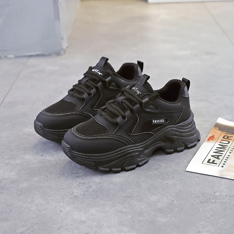 Damen Sneaker Chunky Atmungsaktives Mesh Dämpfende Sohle