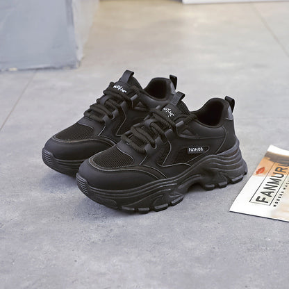 Damen Sneaker Chunky Atmungsaktives Mesh Dämpfende Sohle