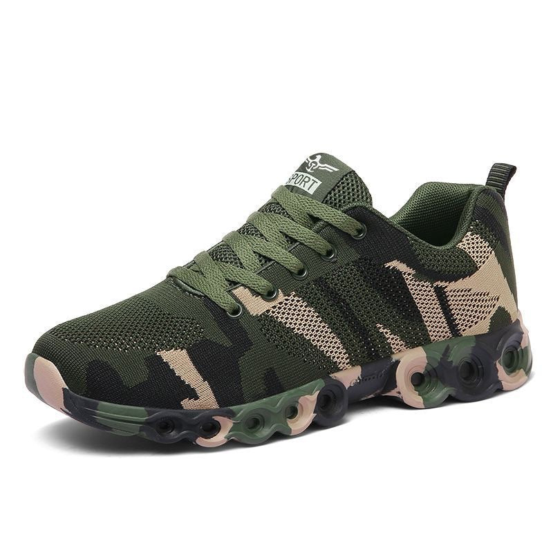 Damen Laufschuhe Camouflage Atmungsaktive Sohle