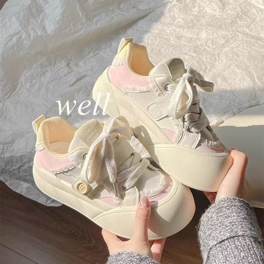 Damen Laufschuhe Sportlich Bequem Schnürsystem