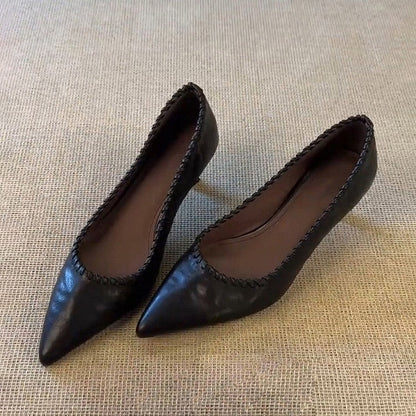 Damen High Heels Spitze Riemen Elegant