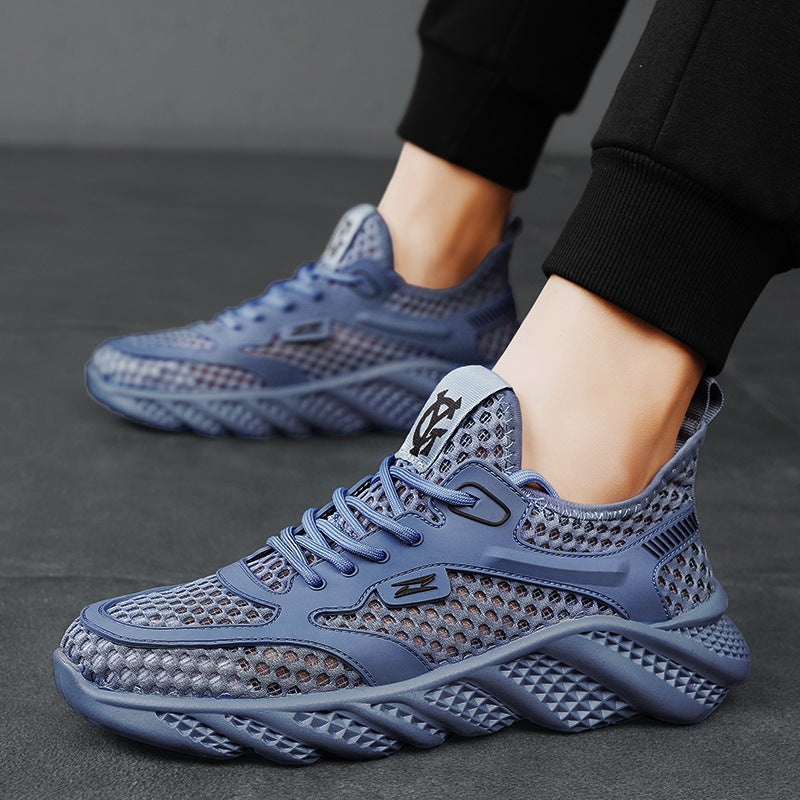 Damen Laufschuhe Atmungsaktives Netzdesign Leicht Sportlich