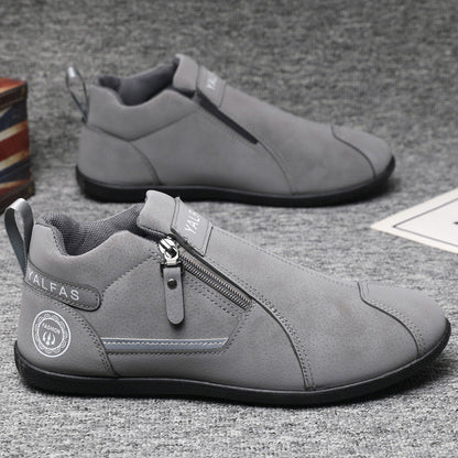 Damen Stiefeletten Elegante Reißverschluss Schuhe Bequem