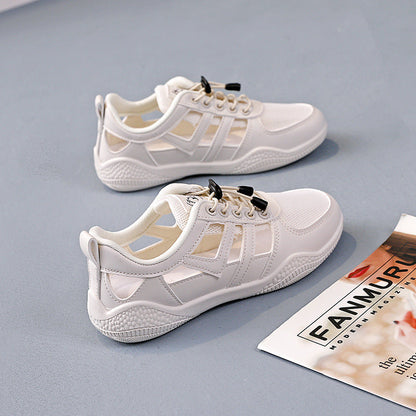 Damen Sneaker Atmungsaktives Mesh Schnürsystem