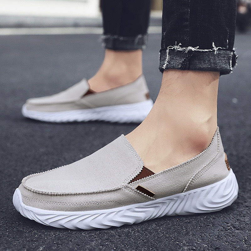 Damen Sportschuhe Atmungsaktiv Bequem Slip-On
