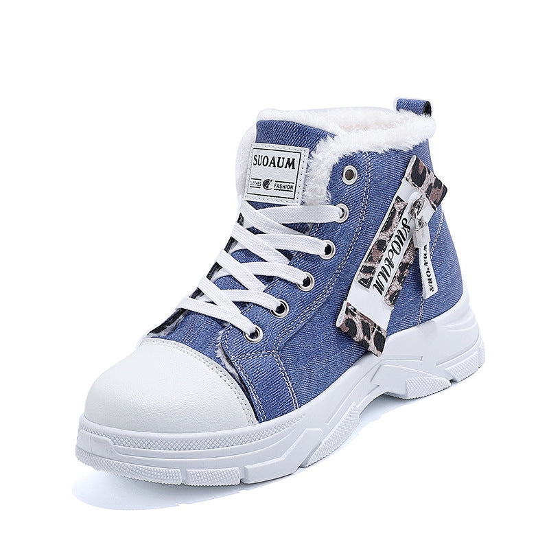 Damen Sneaker Warm Innenfutter Robust
