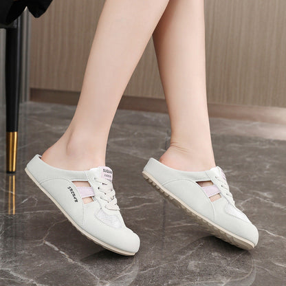 Damen Schlüpfschuhe Atmungsaktiv Ergonomisch Bequem