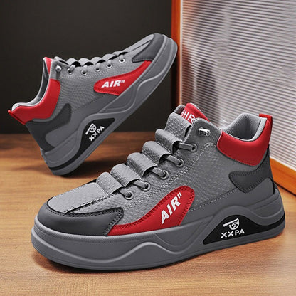 Herren High- Sneaker Atmungsaktives Mesh Rutschfeste Sohle