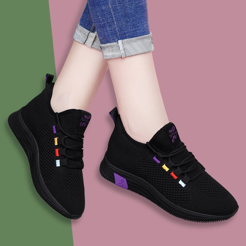 Damen Laufschuhe Atmungsaktiv Flexibel Sneaker Sport - Norvielle