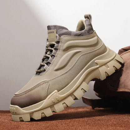 Damen Sneaker Sportlich Atmungsaktiv Rutschfest Hoch - Norvielle