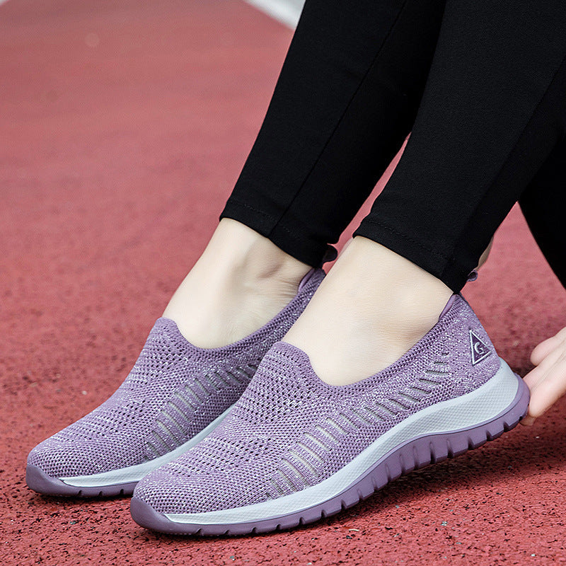 Damen Sneaker Atmungsaktiv Weich